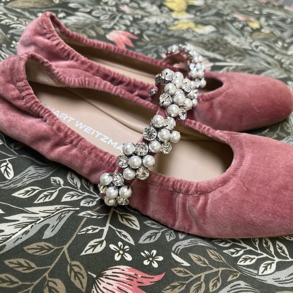 Stuart Weitzman Ballet Flats Poppy 6.5 - Picture 2 of 5